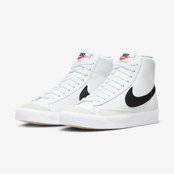 Nike Other - Nike Blazer Mid White and Black Sneakers
